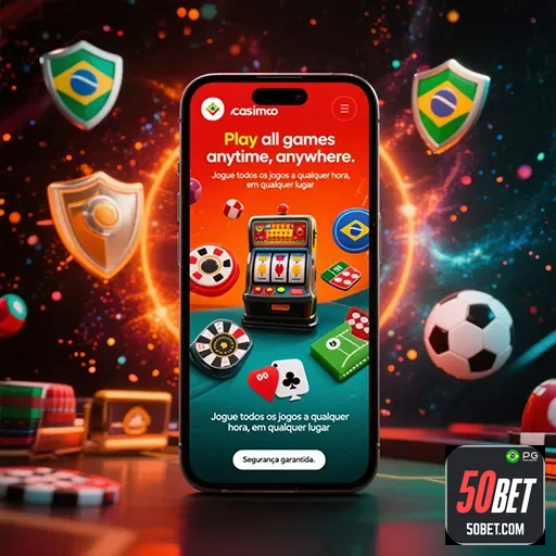 Imagem destacando o aplicativo 50bet para apostas, com foco no site 50bet para apostas esportivas e jogos online.